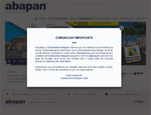 Tablet Screenshot of abapan.com.br